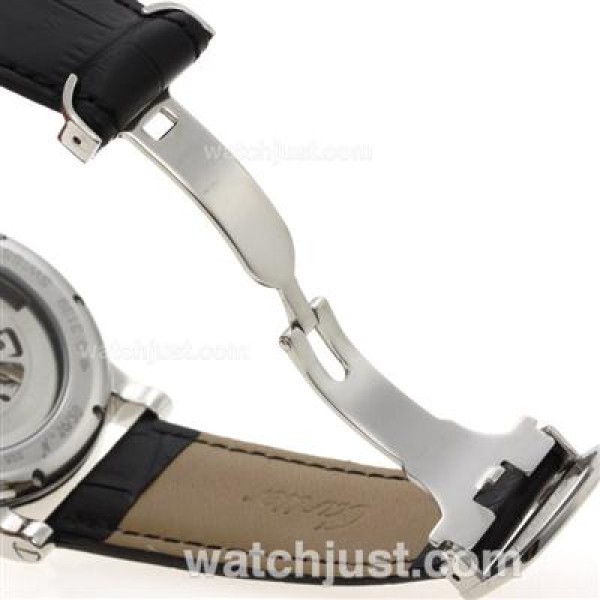 Cartier Ballon Bleau De Cartier Tourbillon Automatic with White Dial-AR Coating
