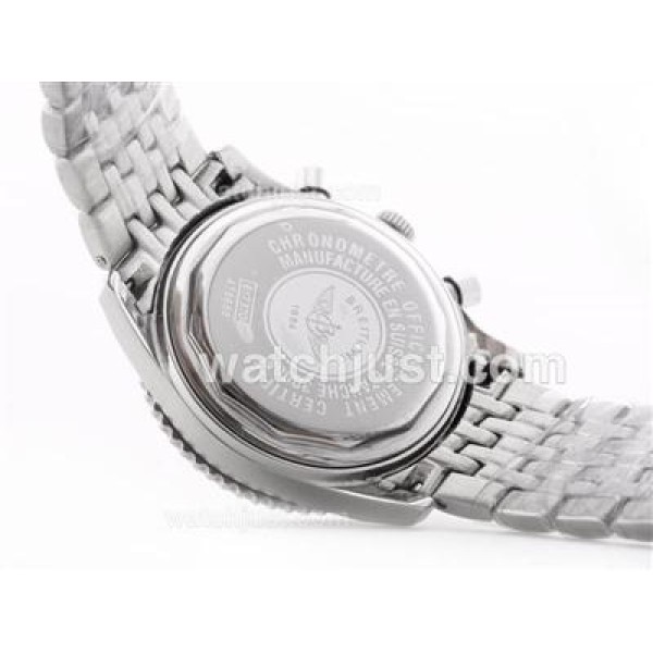 Breitling Montbrillant Working Chronograph Black Dial-Lady Size