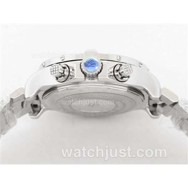 Breitling Super Avenger Working Chronograph with Blue Dial-Stick Marking S/S
