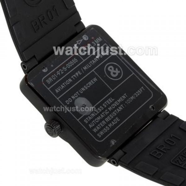 Bell & Ross BR 01-92 Phantom Swiss ETA 2892 Movement PVD Casing with Gray Marking-46mm 28800bph