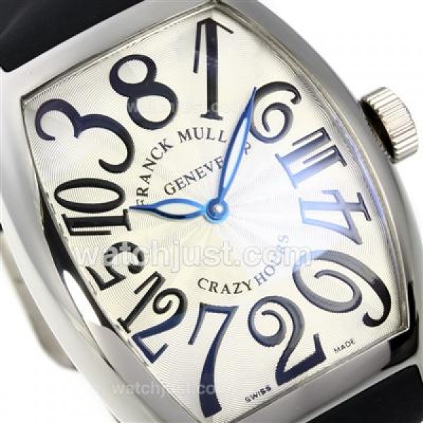 Franck Muller Crazy Hours Automatic with White Dial-Jumbo Version