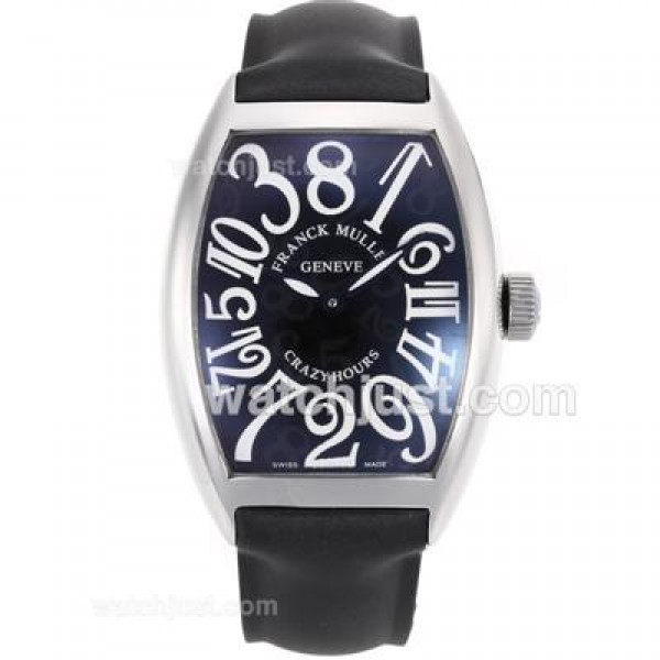 Franck Muller Crazy Hours Automatic Rubber Strap-Jumbo Version