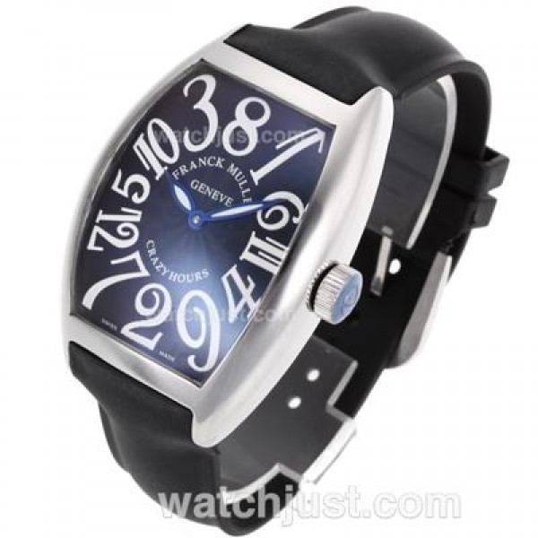 Franck Muller Crazy Hours Automatic Rubber Strap-Jumbo Version