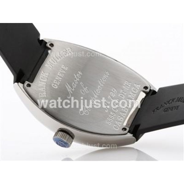 Frank Muller Crazy Color Dreams Automatic with Rubber Strap-Jumbo Version
