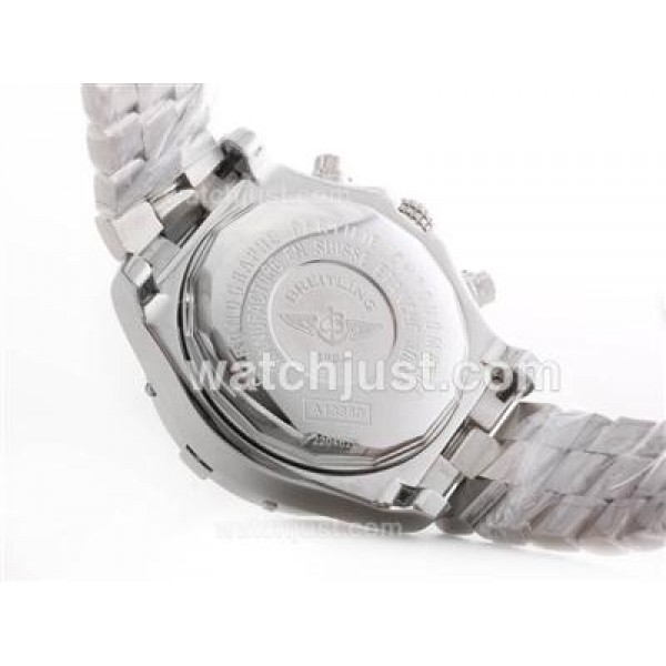 Breitling Skyland Avenger Working Chronograph with Black Dial--Arabic Marking S/S
