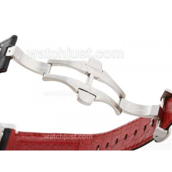 Panerai Farrari Scuderia FER00028 Chronograph Swiss Valjoux 7750 Movement with Red Dial