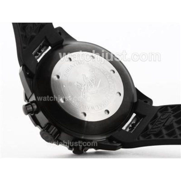 IWC Aquatimer Chronograph Swiss Valjoux 7750 Movement -PVD Case