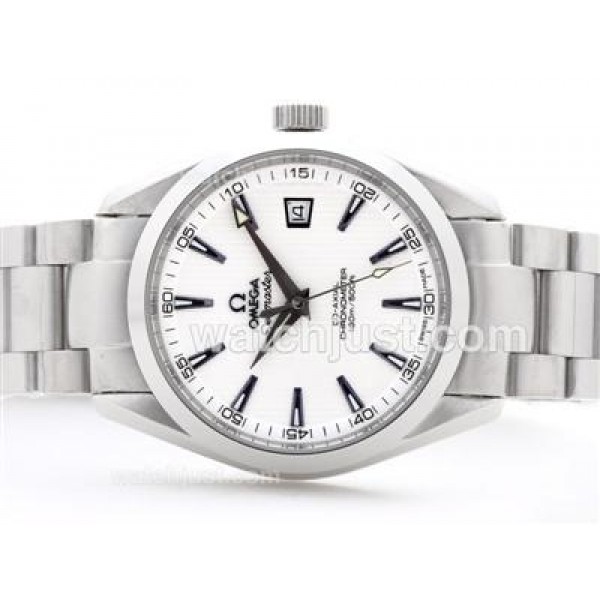 Omega Seamaster Aqua Terra Co-Axial With Blue Markers-Same Structure As ETA Version-High Quality