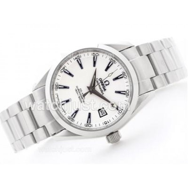 Omega Seamaster Aqua Terra Co-Axial With Blue Markers-Same Structure As ETA Version-High Quality