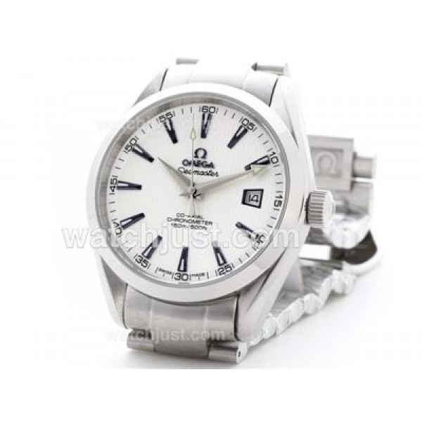 Omega Seamaster Aqua Terra Co-Axial With Blue Markers-Same Structure As ETA Version-High Quality