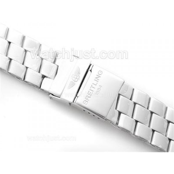 Breitling S/S Bracelet with Deployant Buckle For Skyland Avenger Model
