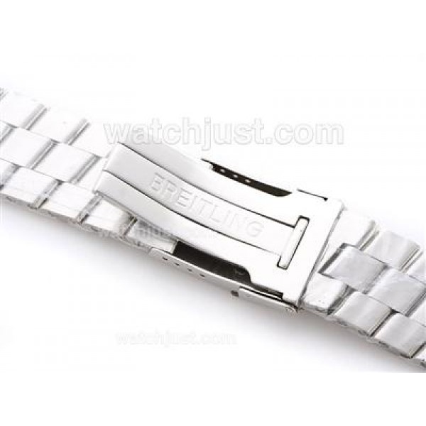 Breitling S/S Bracelet with Deployant Buckle For Skyland Avenger Model