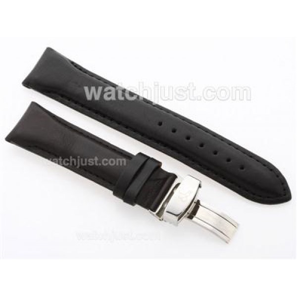 Jacob & Co. Leather Strap with Deployment Buckle - 24mm