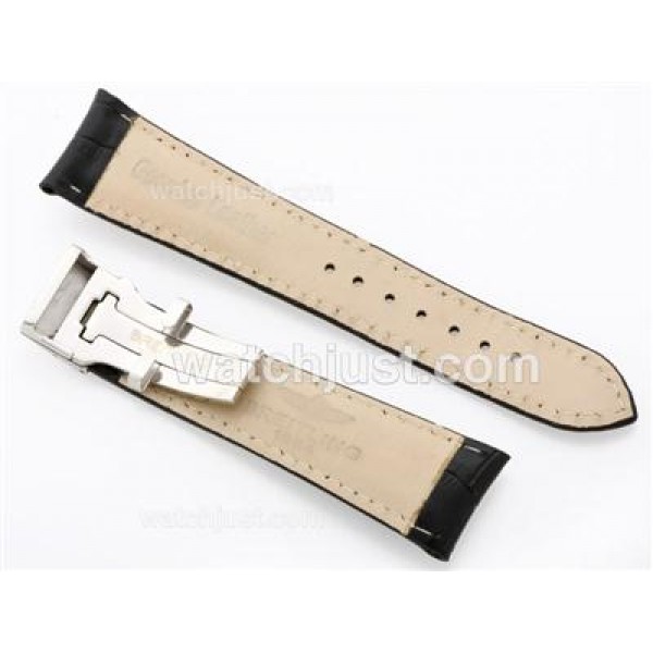 Breitling Leather Strap with Deployant Buckle - 24mm