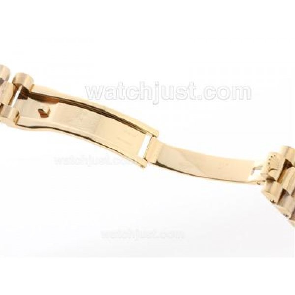 Rolex Presidential Bracelet With 18k Yellow Gold Plated