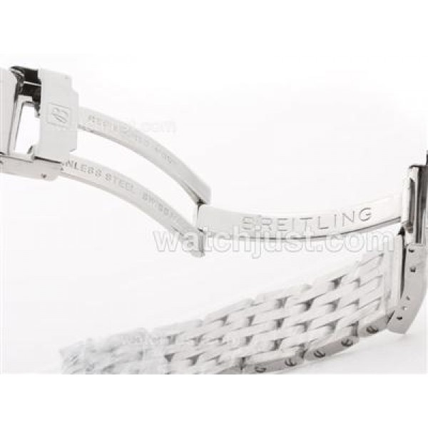 Breitling Stainless Steel Bracelet For Montbrilliant Datora 7751 Version-22mm