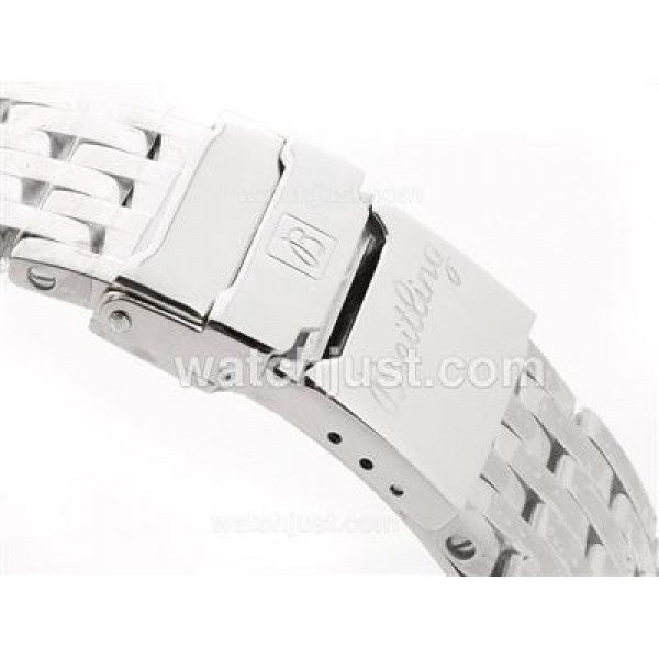 Breitling Stainless Steel Bracelet For Montbrilliant Datora 7751 Version-22mm