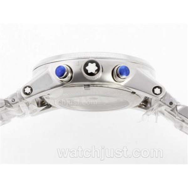 Montblanc Flyback Automatic with White Dial S/S