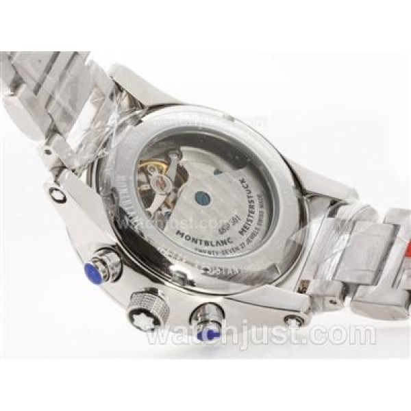 Montblanc Flyback Automatic White Dial with Rose Gold Marking S/S