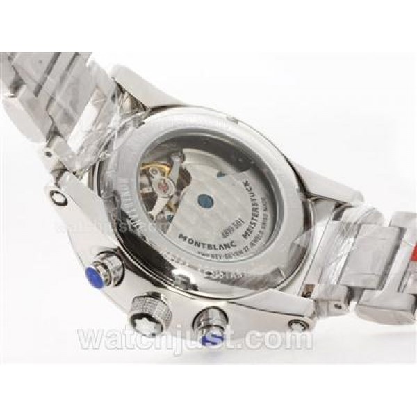 Montblanc Flyback Automatic with Black Dial S/S