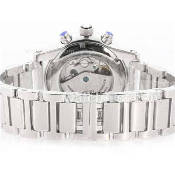 Montblanc Flyback Automatic with Black Dial S/S