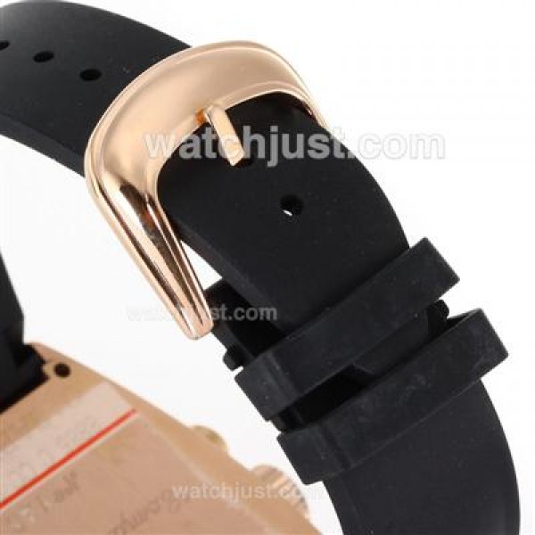 Franck Muller Casablanca Working Chronograph Rose Gold Case-Same Structure As 7750-High Quality