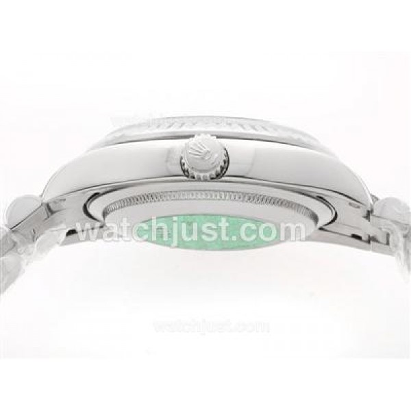 Best 1:1 Rolex Day-Date Fake Watches With Black Dials For Men