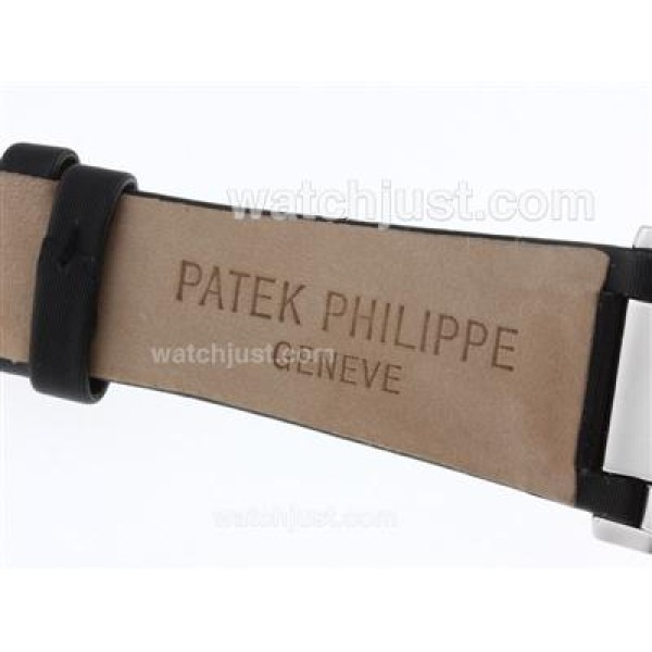 Patek Philippe Twenty-4 Hours Swiss ETA Movement with Diamond Bezel and Dial-Lady Size