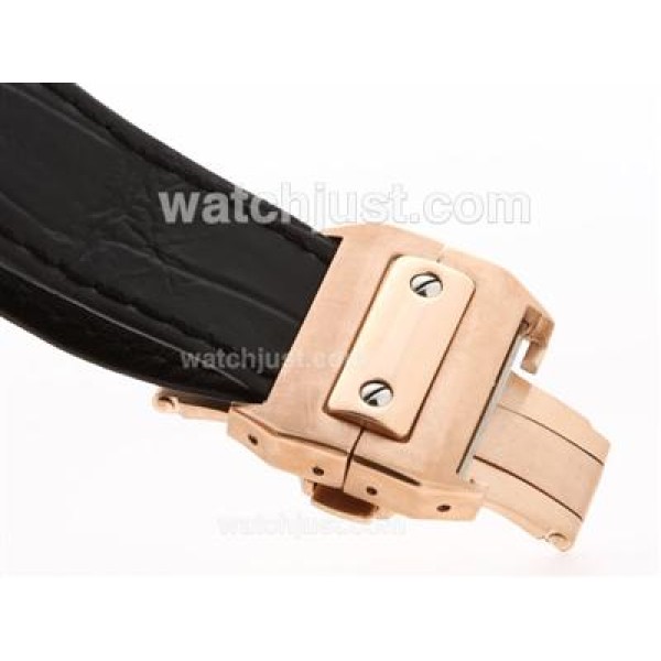 UK Best Quality Cartier Santos 100 Replica Watches With White Dials For Men