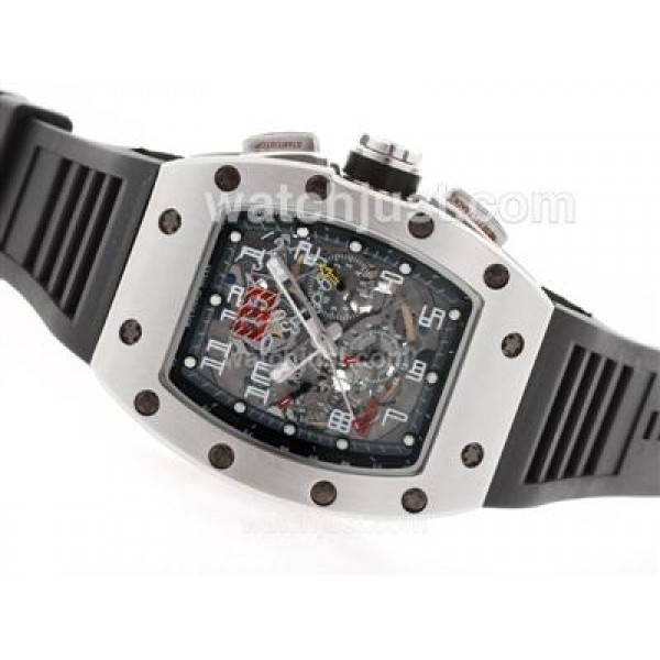 Richard Mille RM005 Automatic with Skeleton Dial-Black Marking