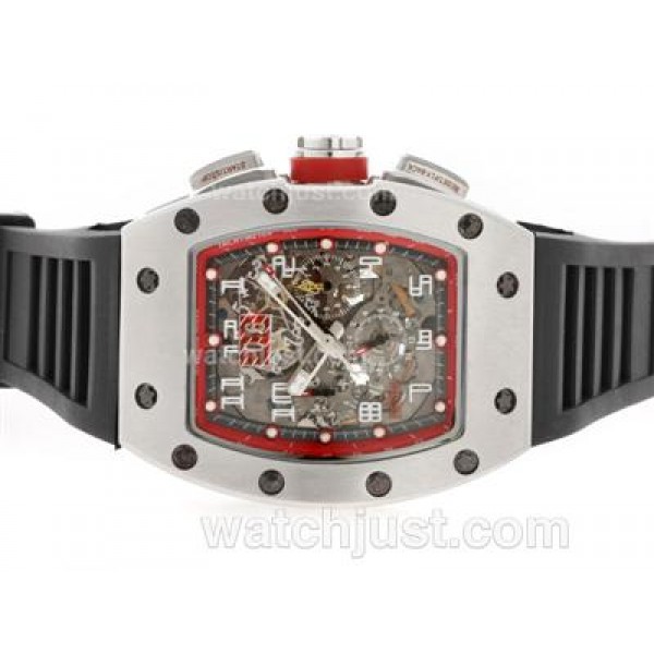 Richard Mille RM005 Automatic with Skeleton Dial-Red Marking