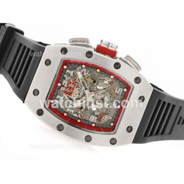 Richard Mille RM005 Automatic with Skeleton Dial-Red Marking