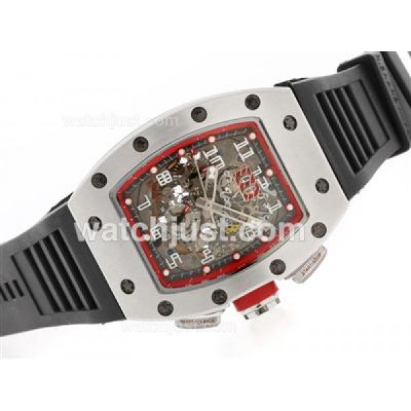 Richard Mille RM005 Automatic with Skeleton Dial-Red Marking