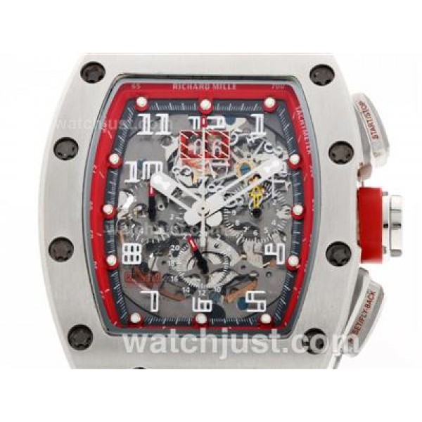 Richard Mille RM005 Automatic with Skeleton Dial-Red Marking