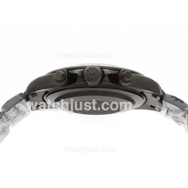 High Quality Rolex Daytona Pro Hunter Fake Watches With White Dials For Men