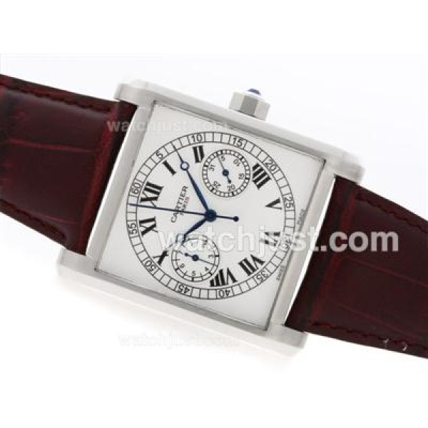 Cartier Argent Automatic with White Dial