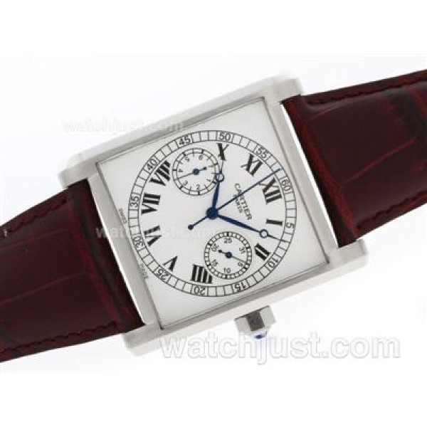 Cartier Argent Automatic with White Dial