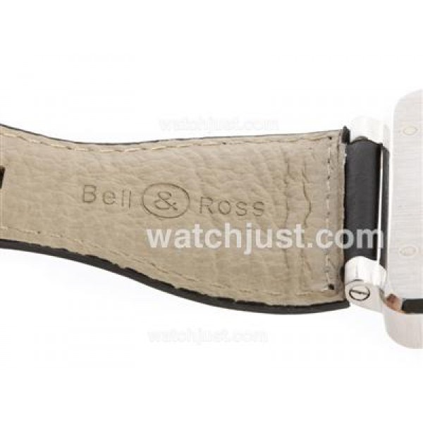 Bell & Ross BR 01-92 Automatic with Black Carbon Fibre Style Dial-Blue Marking 46x46mm