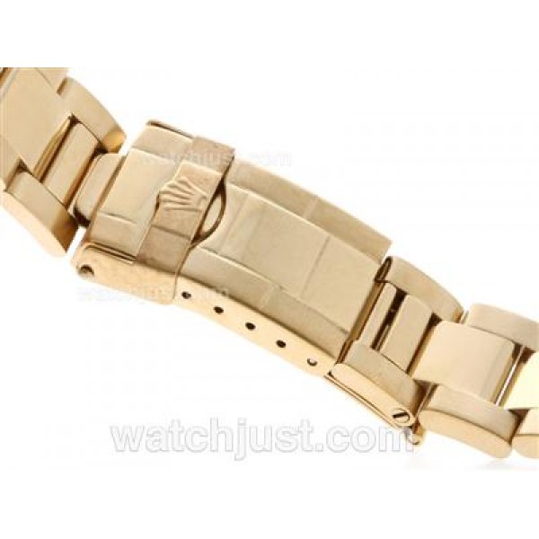 Rolex 18K Gold Plated Oyster Bracelet For Yatchmaster Model