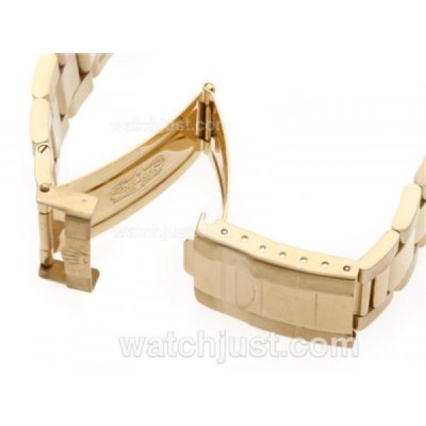 Rolex 18K Gold Plated Oyster Bracelet For Yatchmaster Model