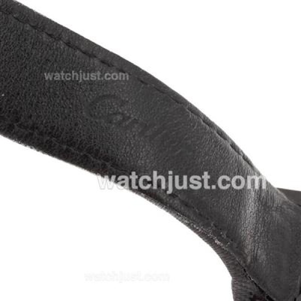 Cartier Santos 100 Automatic PVD Case with Nylon Strap -Same Structure As 7750-High Quality