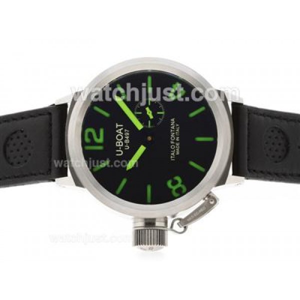 U-Boat Italo Fontana U-B497 Automatic with Black Dial-Green Markers