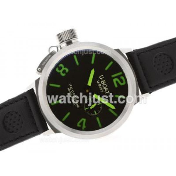 U-Boat Italo Fontana U-B497 Automatic with Black Dial-Green Markers