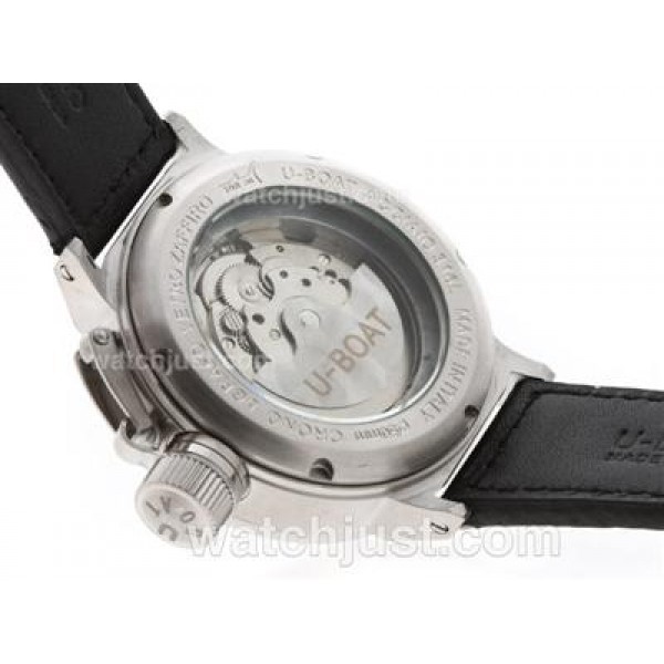 U-Boat Italo Fontana U-B497 Automatic with Black Dial-Green Markers