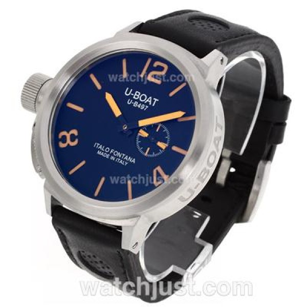 U-Boat Italo Fontana U-B497 Automatic with Black Dial-Orange Markers