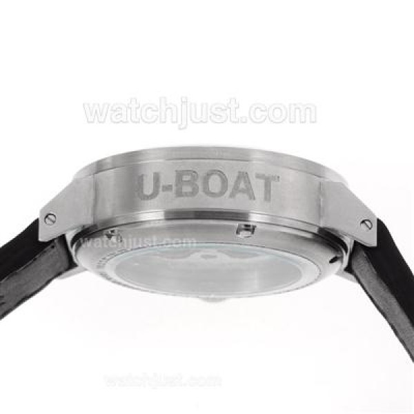 U-Boat Italo Fontana U-B497 Automatic with Black Dial-Orange Markers