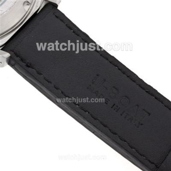 U-Boat Italo Fontana U-B497 Automatic with Black Dial-Orange Markers