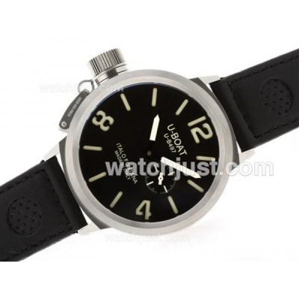 U-Boat Italo Fontana U-B497 Automatic with Black Dial-White Markers