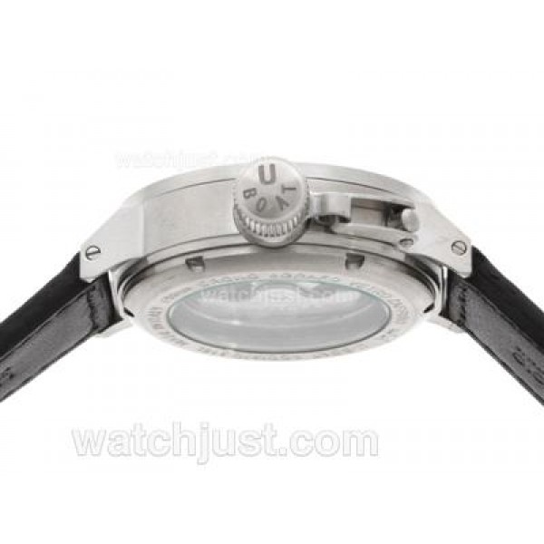 U-Boat Italo Fontana U-B497 Automatic with Black Dial-White Markers
