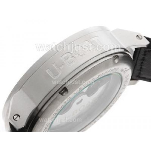 U-Boat Italo Fontana U-B497 Automatic with Black Dial-White Markers